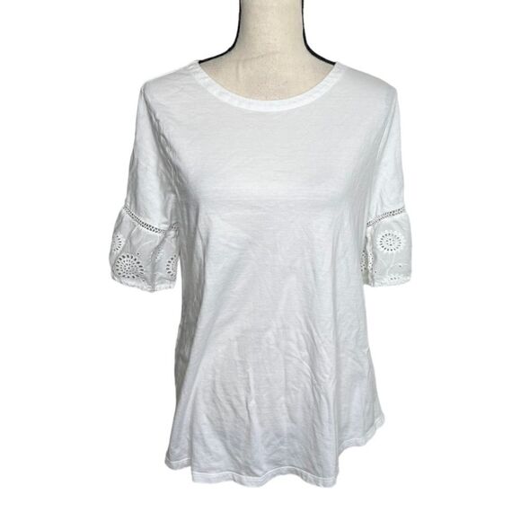 Charter Club Tops - CHARTER CLUB White Tshirt Blouse. Size Large